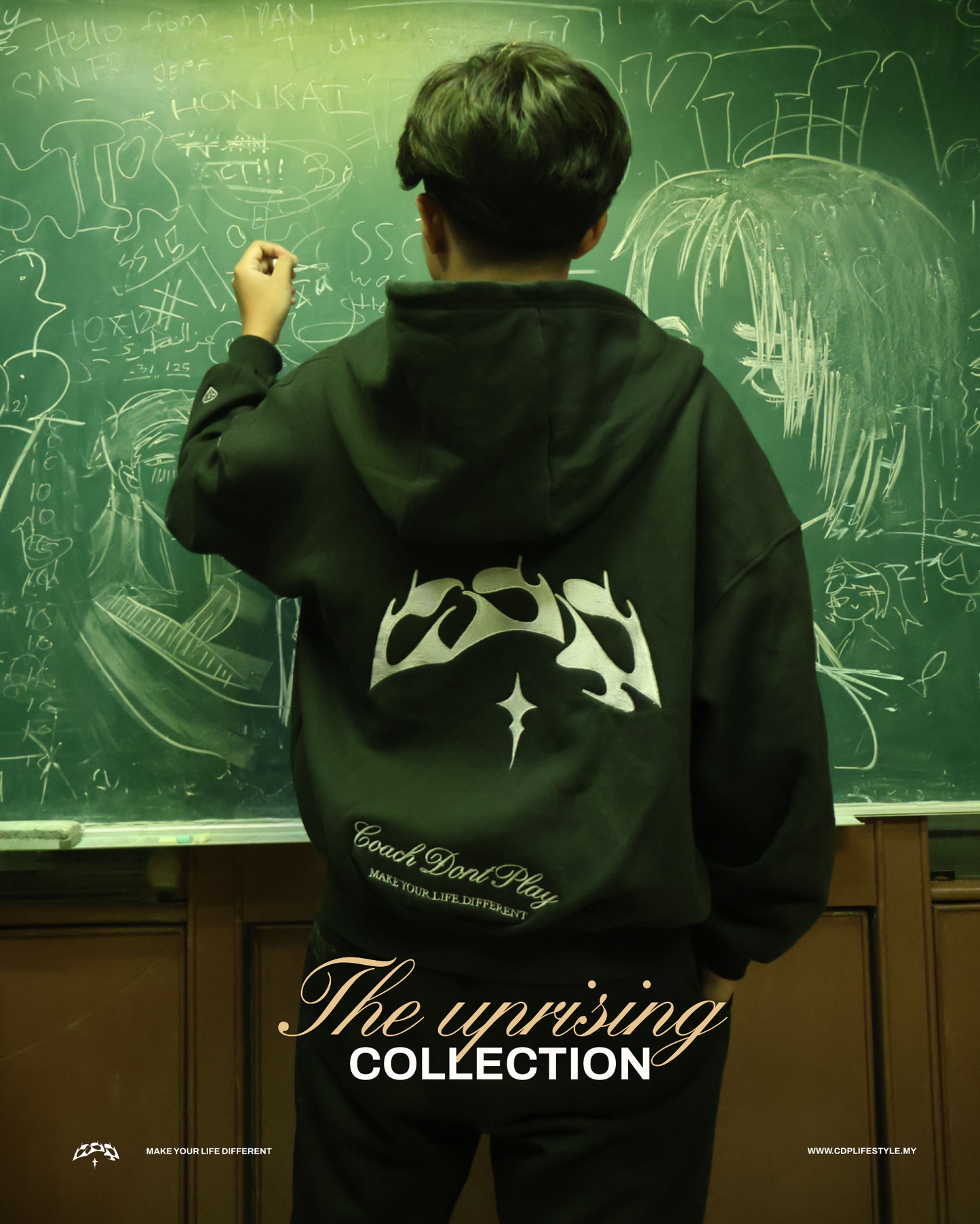 The Uprising - Zipper Hoodie